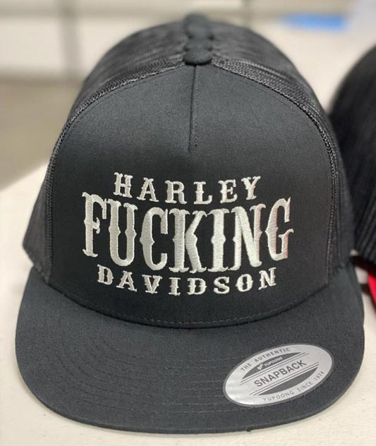 HARLEY F***ING D. - Blk/Gry Classic Snapback